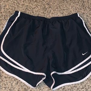 Nike shorts (Navy and White)